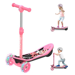 iScooter | 3-Wheel Mini 2in1 Kids Electric Scooter for 3-12 Boys Girls