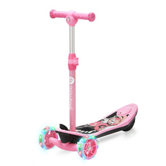 iScooter | 3-Wheel Mini 2in1 Kids Electric Scooter Height Adjustable Foldable Lean to Steer Kick Scooter for 3-12 Boys Girls