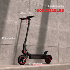 iScooter | W8 500W Off-Road Tires Electric Scooter