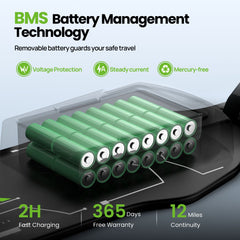 isinwheel V8 Electric Skateboard with Portable Removable Battery & Remote Control