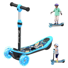 iScooter | 3-Wheel Mini 2in1 Kids Electric Scooter for 3-12 Boys Girls