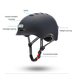 iScooter | Electric Scooter Helmet with LED Light