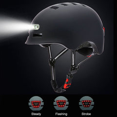 iScooter | Electric Scooter Helmet with LED Light