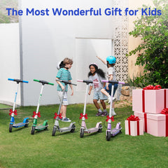 isinwheel S4 Electric Scooter for Kids Ages 6-14