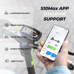 isinwheel S10Max 1000W High-End Commuting Electric Scooter 2025 Upgraded Version