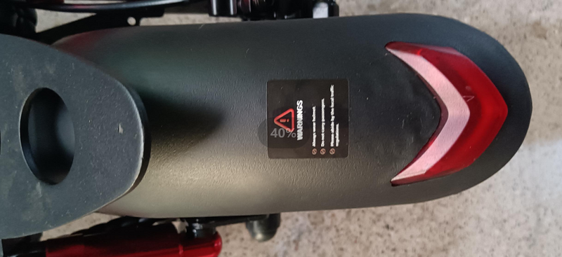 iScooter | Electric Scooter Fender Rear Mudguard for iX3