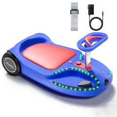 iScooter | TC3 Electric Wiggle Car 4 in 1 Ride on Toy 3 Speed Modes For Ages 3+ with Lithium Rechargeable Battery＆Pull Rope