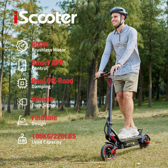 iScooter | W8 500W Off-Road Tires Electric Scooter