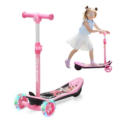 iScooter | 3-Wheel Mini 2in1 Kids Electric Scooter for 3-12 Boys Girls