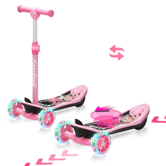 iScooter | 3-Wheel Mini 2in1 Kids Electric Scooter for 3-12 Boys Girls