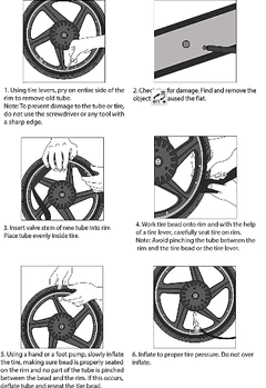 iScooter | Thickened Inner Tubes, Inner Tube for i8/i9 Electric Scooter