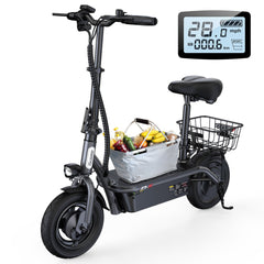 iScooter | F3 1000W Motor Electric Scooter with Seat