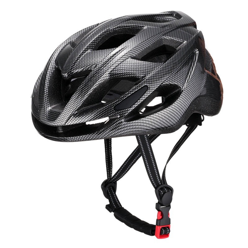 Carbon Fiber Lightweight Mountain & Road Bicycle Helmet