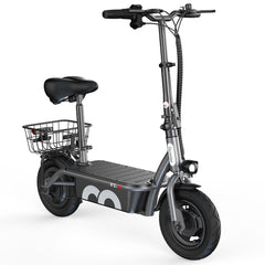iScooter | F2 Electric Scooter with Seat 10" Pneumatic Tire