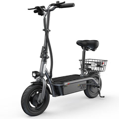 iScooter | F2 Electric Scooter with Seat 10" Pneumatic Tire
