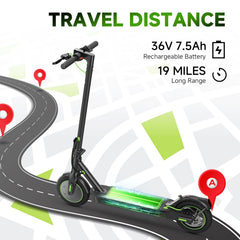 isinwheel S9 Pro Pneumatic Tire Electric Scooter