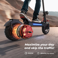iScooter | iX5S Electric Scooter 11" Off-Road Tires