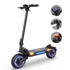 iScooter | iX7 Pro Off-road Electric Scooter, 2000W Motor, 50Miles Long Range