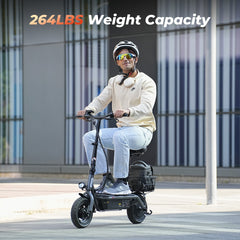 iScooter | F3 1000W Motor Electric Scooter with Seat