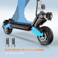 iScooter | R3 Pro 1600W Dual Motors Off Road Electric Scooter