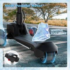 iScooter | B2 Light Up 3-Wheels Scooter with Bluetooth Control for Age 3-8
