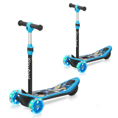 iScooter | 3-Wheel Mini 2in1 Kids Electric Scooter for 3-12 Boys Girls