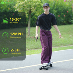 isinwheel V6 Electric Skateboard with Remote Control