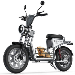 isinwheel H7Pro 1200W High-End Commuting Electric Scooter with Seat