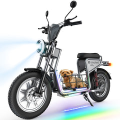isinwheel H7Pro 1200W High-End Commuting Electric Scooter with Seat