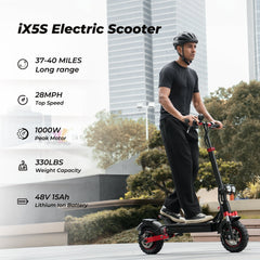 iScooter | iX5S 1000W Electric Scooter 11" Off-Road Tires