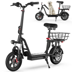 iScooter | i12 Electric Scooter 500W With Big Seat