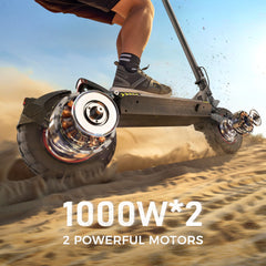 iScooter | iX7 Pro Off-road Electric Scooter, 2000W Motor, 50Miles Long Range