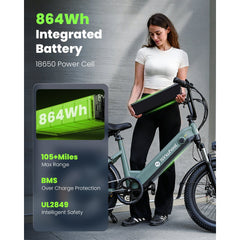 isinwheel U8 Electric Bike for Adults