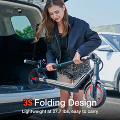 iScooter | i8M Electric Scooter 15 Miles Long Range, 19 MPH Top Speed