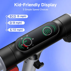 isinwheel S4 Electric Scooter for Kids Ages 6-14
