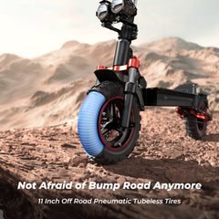 iScooter | iX5S Electric Scooter 11" Off-Road Tires