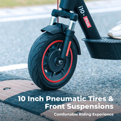 iScooter | i10Plus 800W Motor E Scooter Foldable with 10" Pneumatic Tires