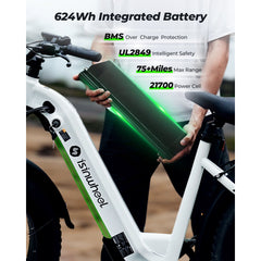 isinwheel U8 Plus Electric Bike for Adults