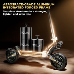 GT4 2400W Dual Motor Off-Road Electric Scooter