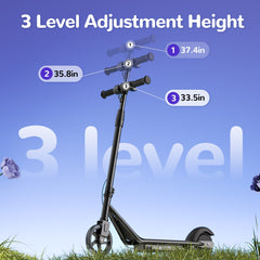 isinwheel S2 Electric Scooter for Kids Ages 6-14