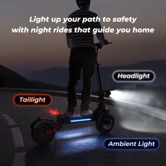 iScooter | iX5S Electric Scooter 11" Off-Road Tires