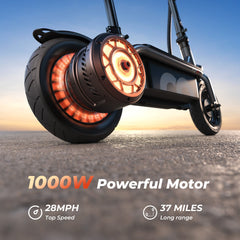 iScooter | F3 1000W Motor Electric Scooter with Seat