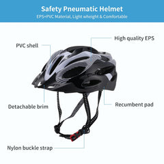 isinwheel Full Protective Gear Set 7-Pieces Pads Knee Pads Wrist Guards Multi-functional Sport Helmet