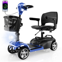 iScooter | X02 4 Wheel Mobility Scooter with LED Headlight
