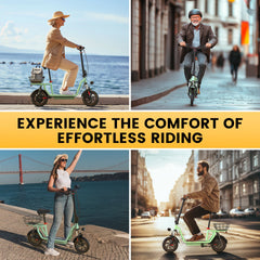 iScooter | i12 Electric Scooter 500W With Big Seat