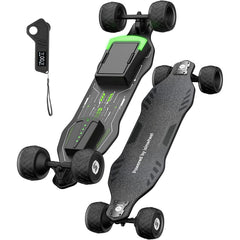 isinwheel V8 Electric Skateboard with Portable Removable Battery & Remote Control