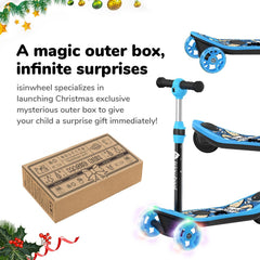 isinwheel Long Range 3 Wheel Kids Electric Scooter