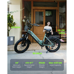 isinwheel U8 Pro Electric Bike for Adults