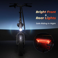 iScooter | F3 1000W Motor Electric Scooter with Seat