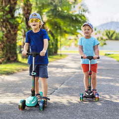 iScooter | B2 Light Up 3-Wheels Scooter with Bluetooth Control for Age 3-8